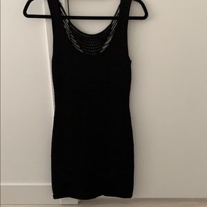 the mini black dress
